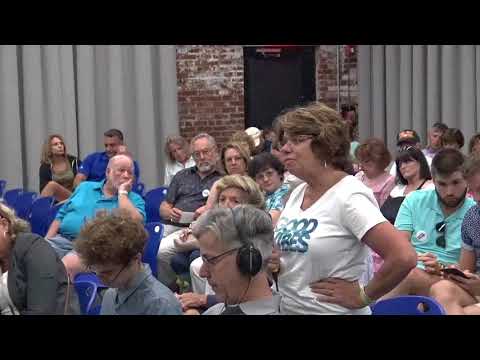 2018-08-06 Matt Brown Hosts Restore Our Pensions Town Hall 19