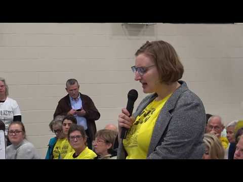 Speaker (6) During Public Comment Session at Wyatt Board Meeting