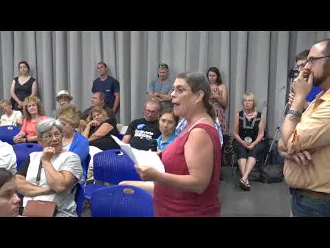 2018-08-06 Matt Brown Hosts Restore Our Pensions Town Hall 17