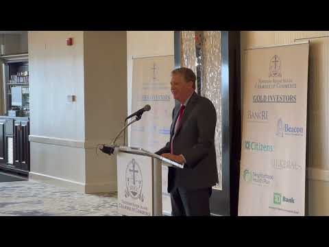 Governor McKee at the Northern RI Chamber of Commerce Breakfast