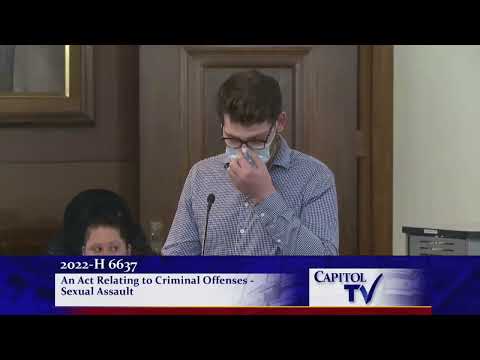 RI 2022 H6637 02 Testimony on a bill to prevent law enforcement from having sex with those in custod