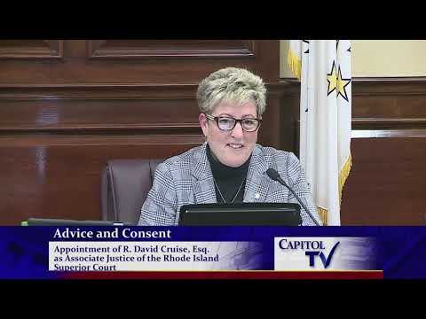 RI Senate Judiciary Committee Discusses Town or City Court Appointments