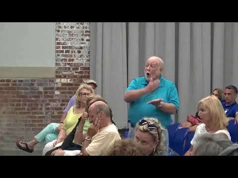 2018-08-06 Matt Brown Hosts Restore Our Pensions Town Hall 15