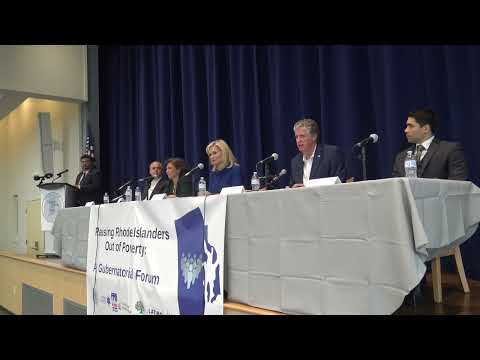 RI Gubernatorial Election Poverty Forum Question 2 Food Insecurity 01