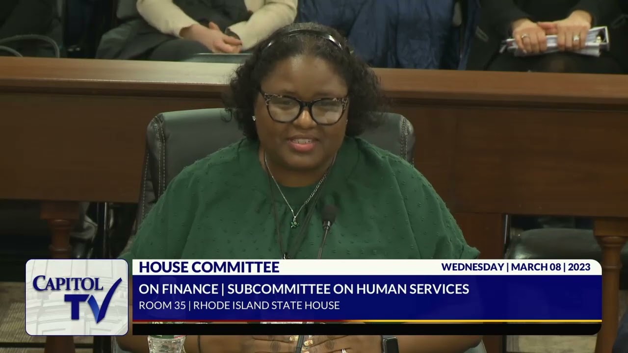 March 8 House Finance HHS Subcommittee  - Stacy Smith testimony