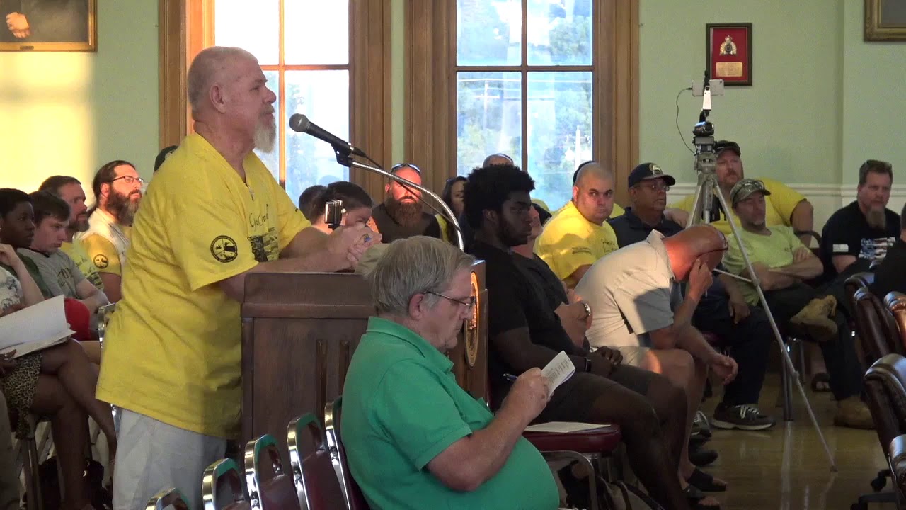 2019-08-05 Woonsocket City Council Open Meetings Fagnant