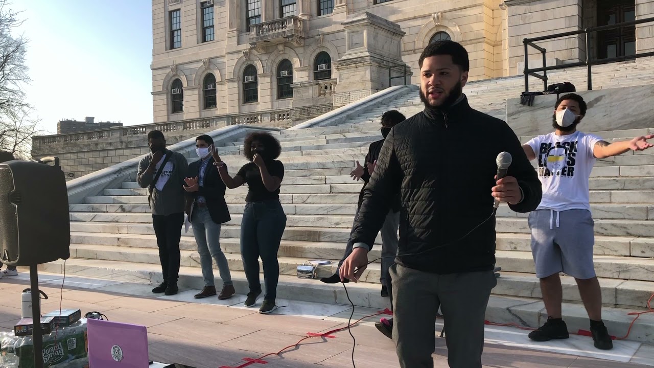 2021 04 14 Daunte Wright Protest   RI State House 01