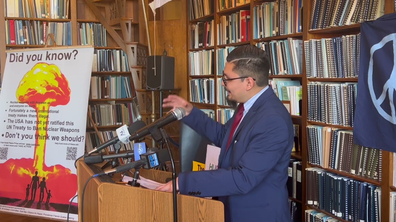 Peace and nuclear weapons legislation 02 Rep David Morales