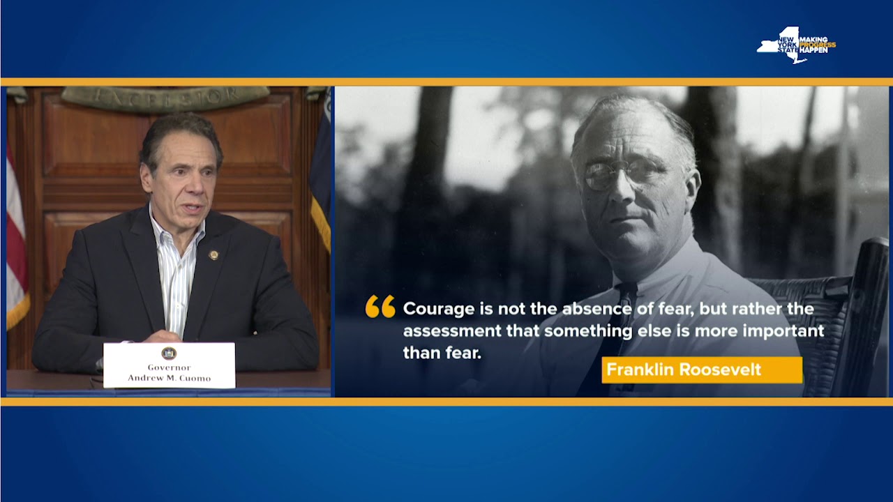 Governor Cuomo Says Being a First Responder is an Act of Love and Courage