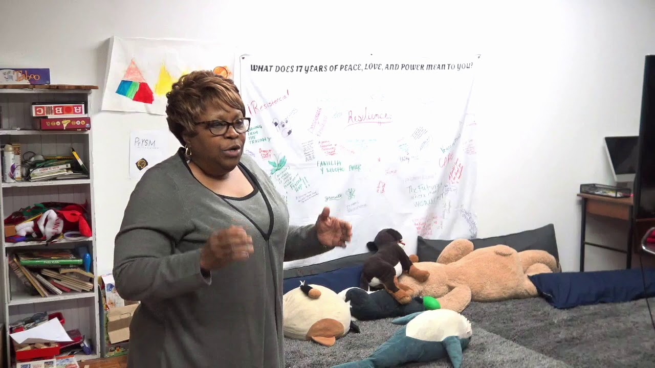 Representative Anastasia Williams speaks at International Day to End Violence Against Sex Workers