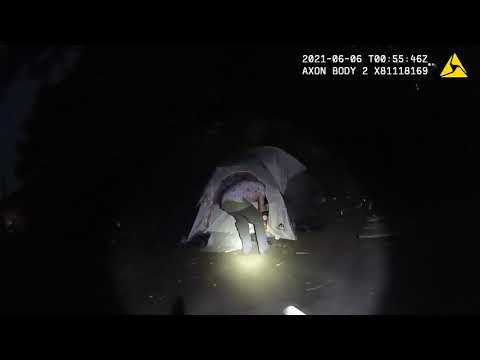 PVD Police at Unhoused Encampment 01