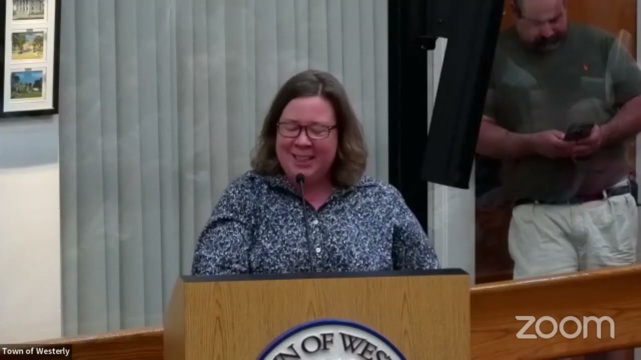 Westerly Town Council - Public testimony opposed to library book ban