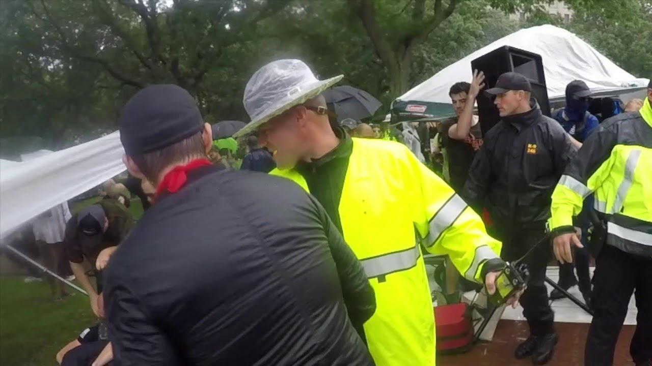 Members of the Fascist Group "Resist Marxism" Hold a Rally in Providence, RI.