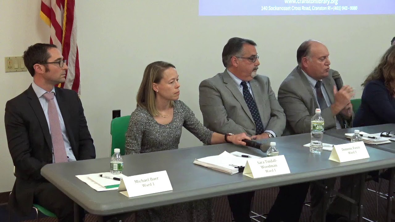 2018-10-25 Cranston School Committee Forum 11