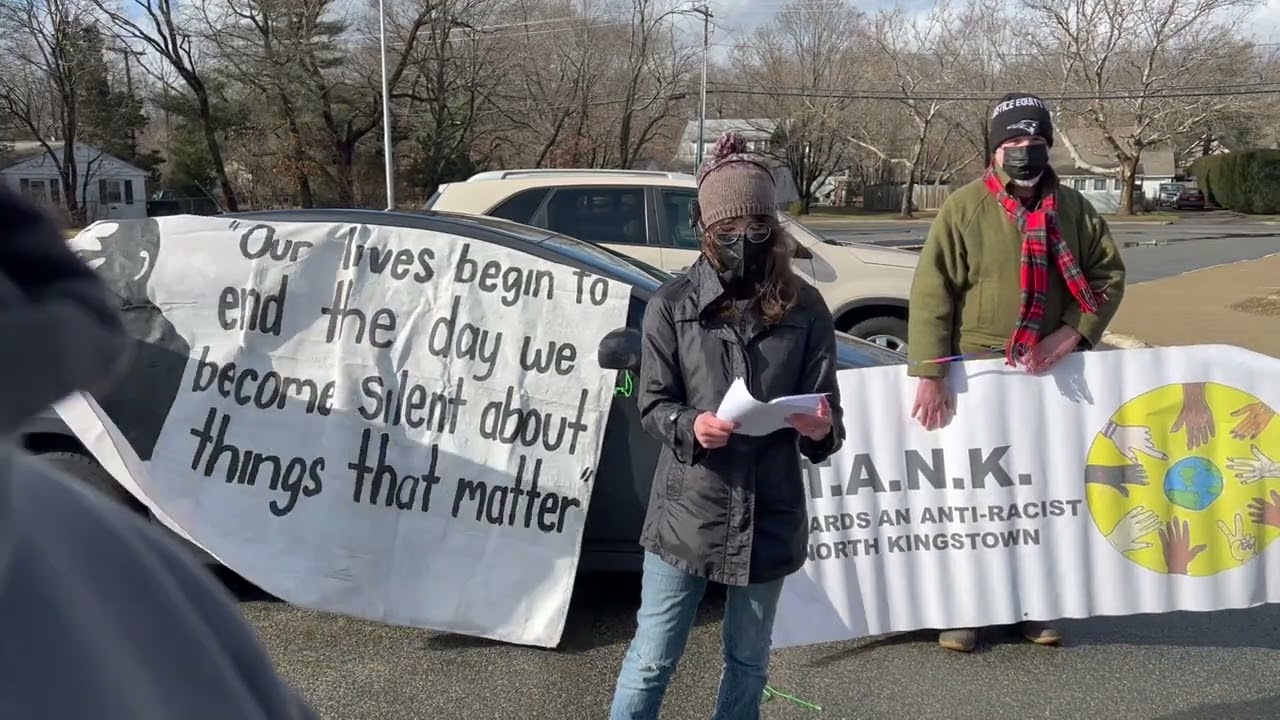 TANK Towards an Anti Racist North Kingstown 2022 MLK March 01   HD 1080p