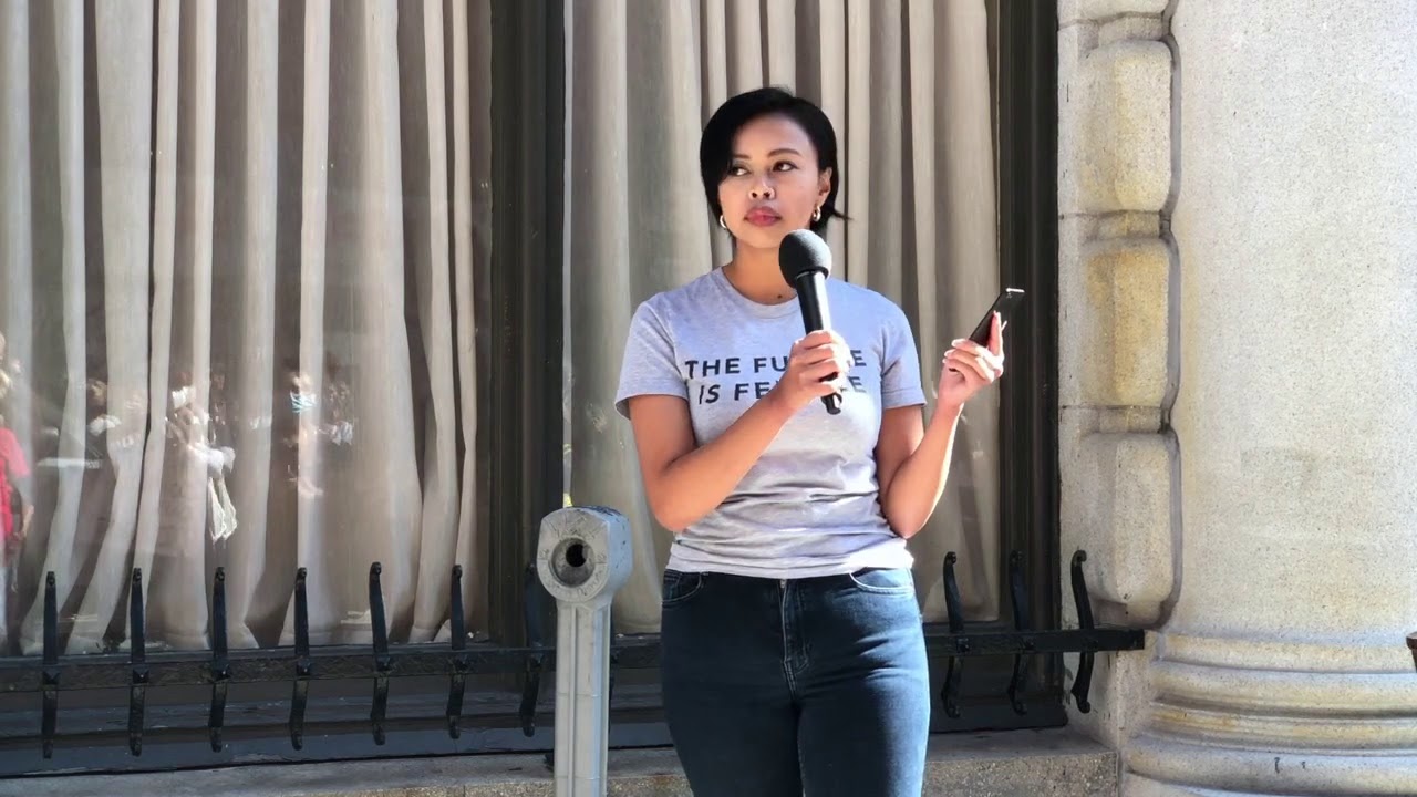 RIers tell Senators Reed & Whitehouse: Stop Trump's Supreme Court appointee 06 Susanna Yim