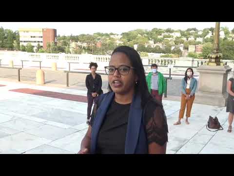 Newly elected progressive legislators in RI stand against austerity budget 07 Leonela Felix