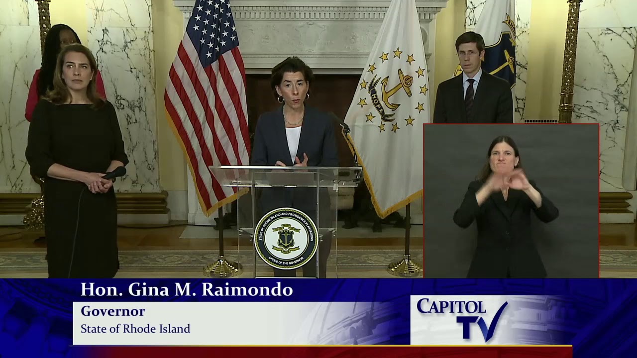 2020 04 09 Governor Raimondo on Domestic Violence rise