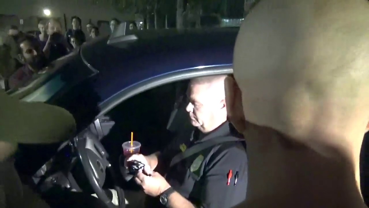 Wyatt Detention Center - Guard in Pickup Truck Drives into Protesters (Central Falls, RI)