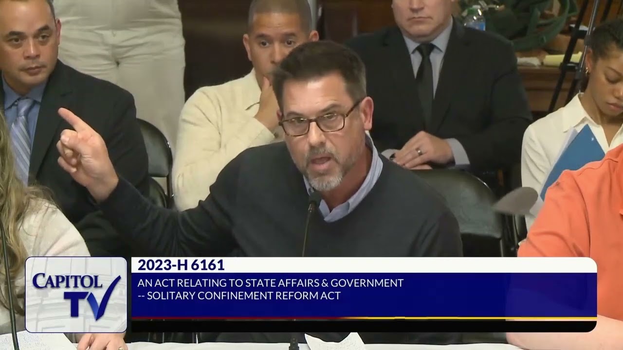 I know where you live, says Correctional Officers President to witness against solitary confinement