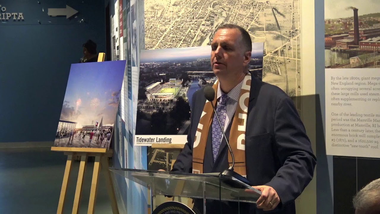 Rhode Island political leadership endorses $400M investment in Soccer Pawtucket Mayor Donald Grebien