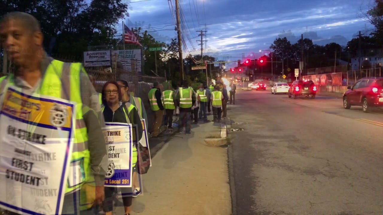 2018-09-27 First Student Strike