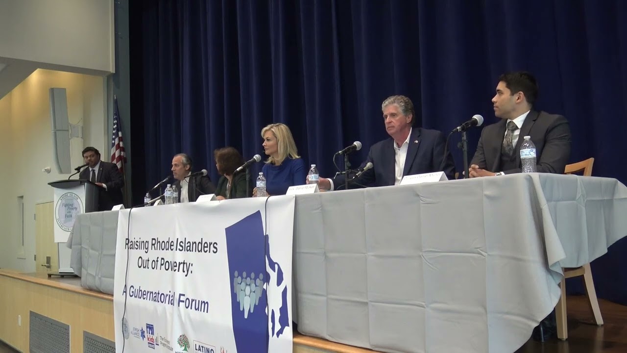 RI Gubernatorial Election Poverty Forum Closing Statement 04