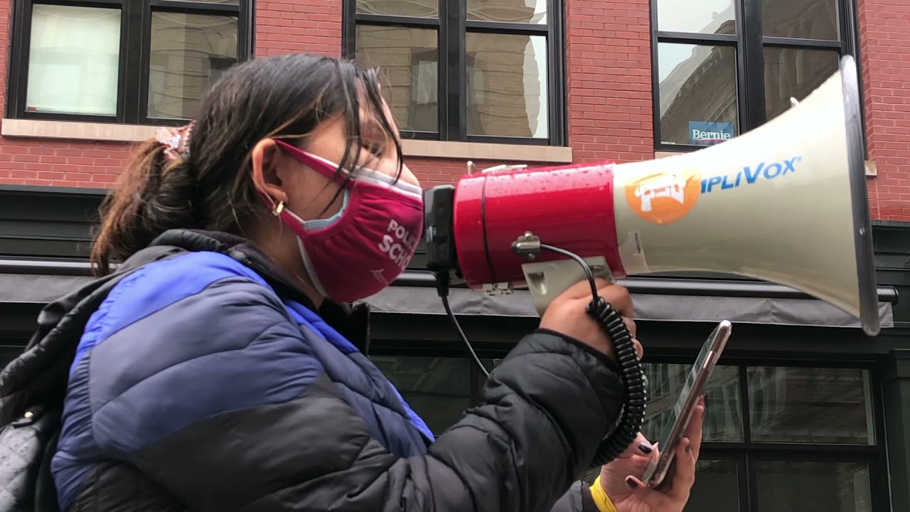 Providence Student Union   Counselors Not Cops Walkout Day 10