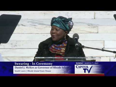 Henrietta White-Holder Offers Words of Hope as Daniel McKee Is Sworn in as Governor of Rhode Island