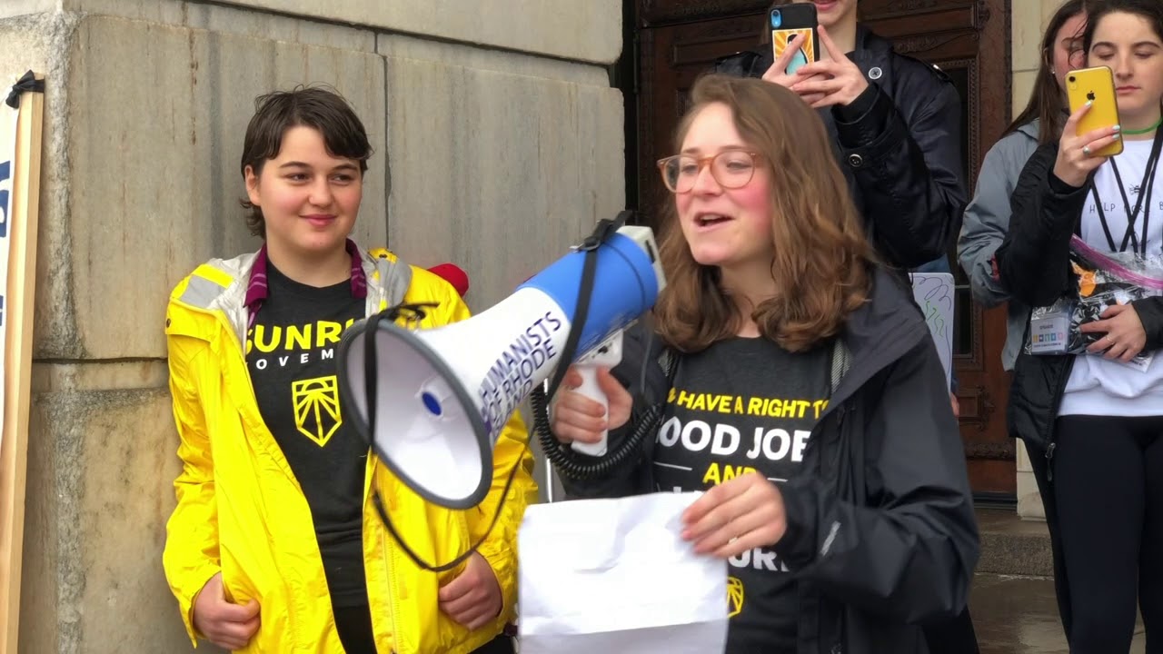 2019-03-15 Youth Climate Strike RI 05