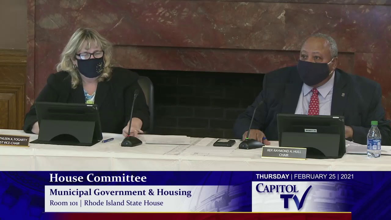 RI Rep. Hull Tells Rep. Price to Leave Committee Hearing Because Price Won't Wear a Mask