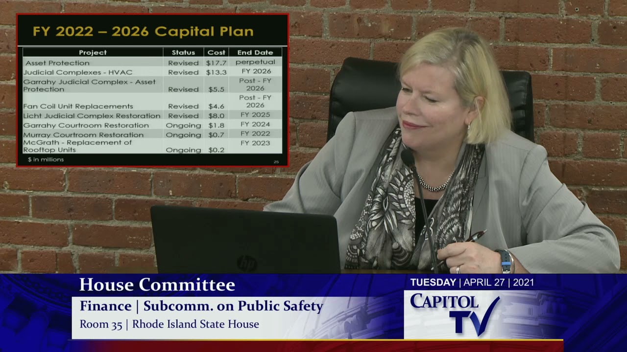 2021 04 27 House Finance Subcommittee - Public Safety