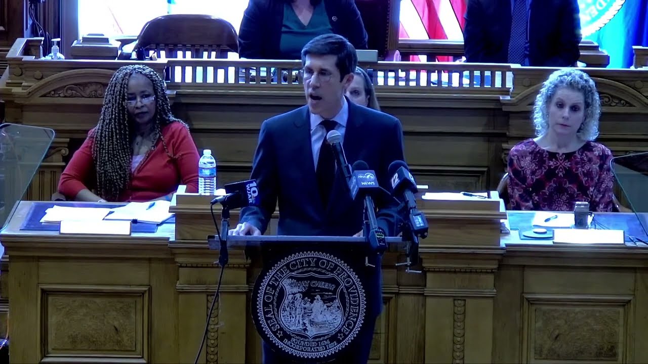 Mayor of Providence Brett Smiley | Mayor Budget Address