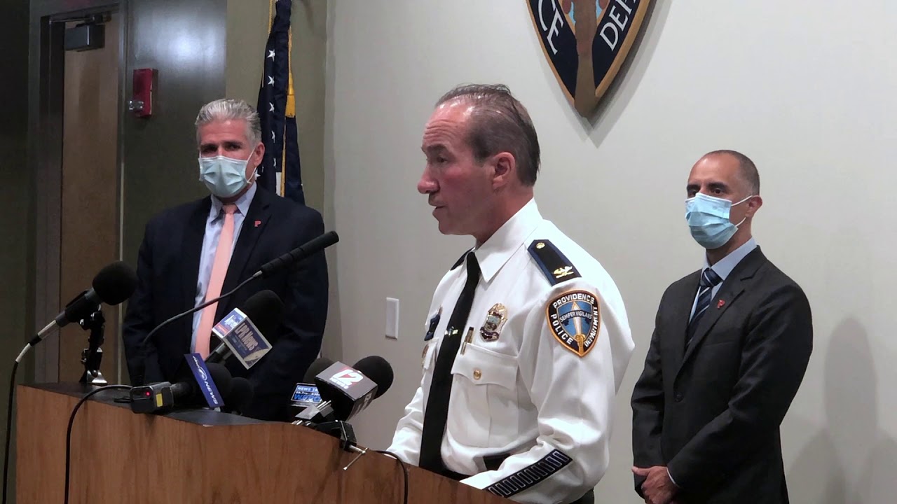 PVD press conference on police involved moped incident
