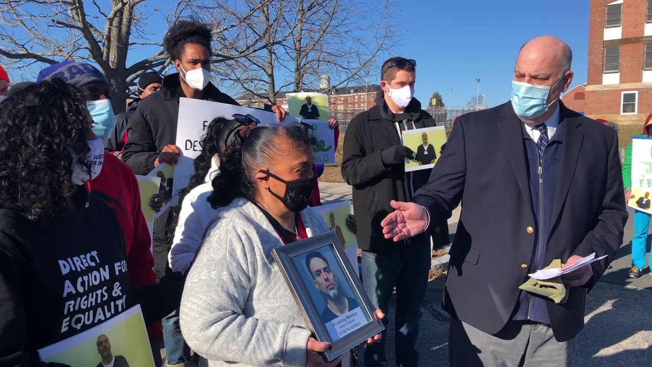 Marie Franco Holds Press Conference Asking Why Her Son Died in an RI Prison