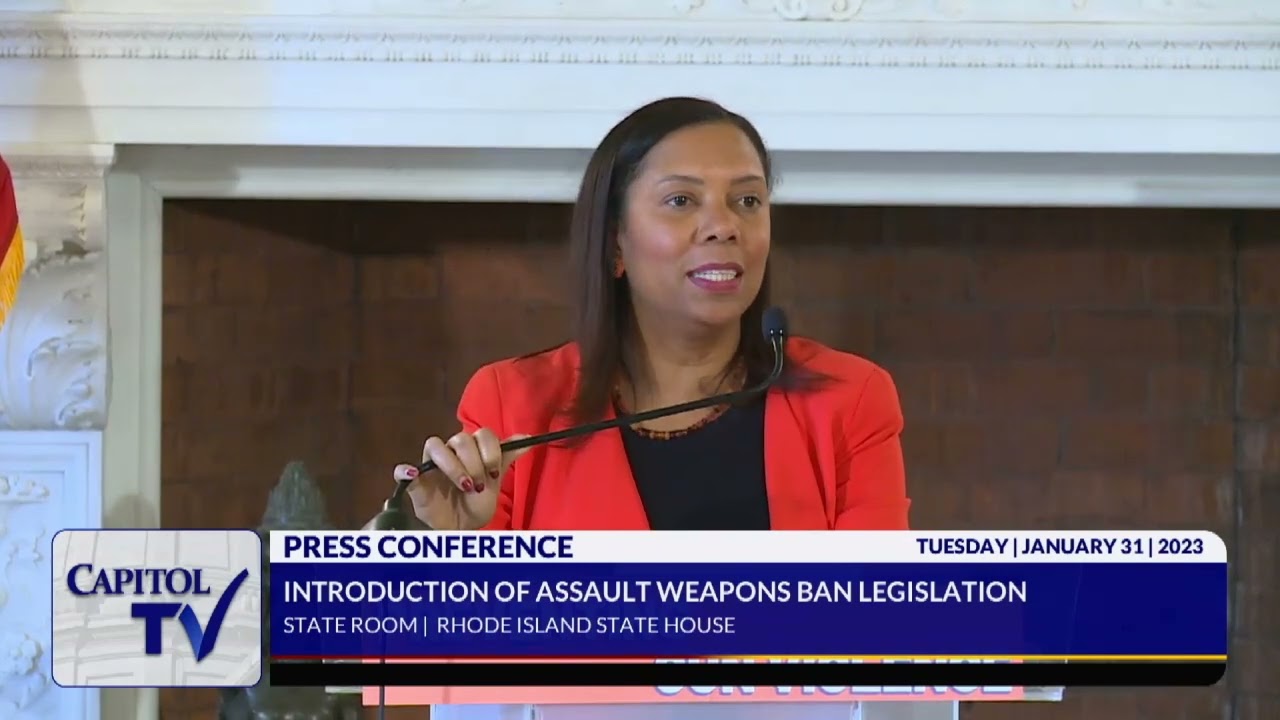 Rhode Island Governor Daniel McKee announces Assault Weapon Ban legislation