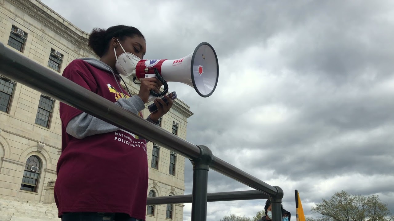 Providence Student Union   Counselors Not Cops Walkout Day Two 10