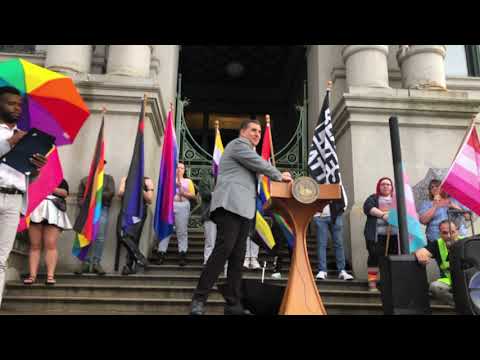 PVD Pride Flag Raising 19