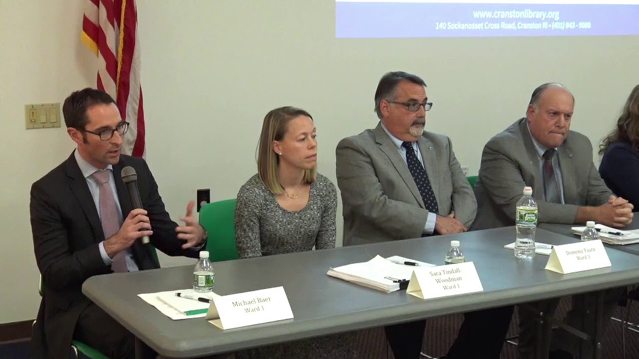 2018-10-25 Cranston School Committee Forum 12