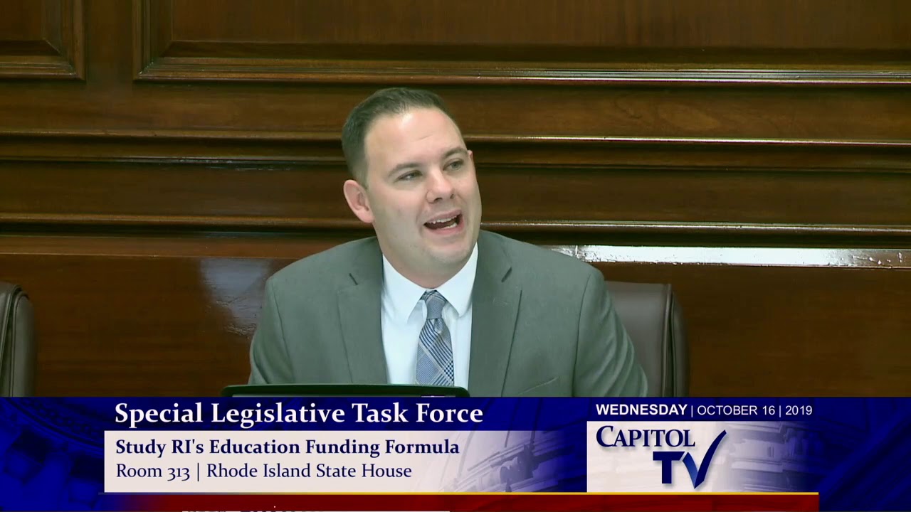 State Senator Ryan Pearson Opens State Education Funding Formula Meeting