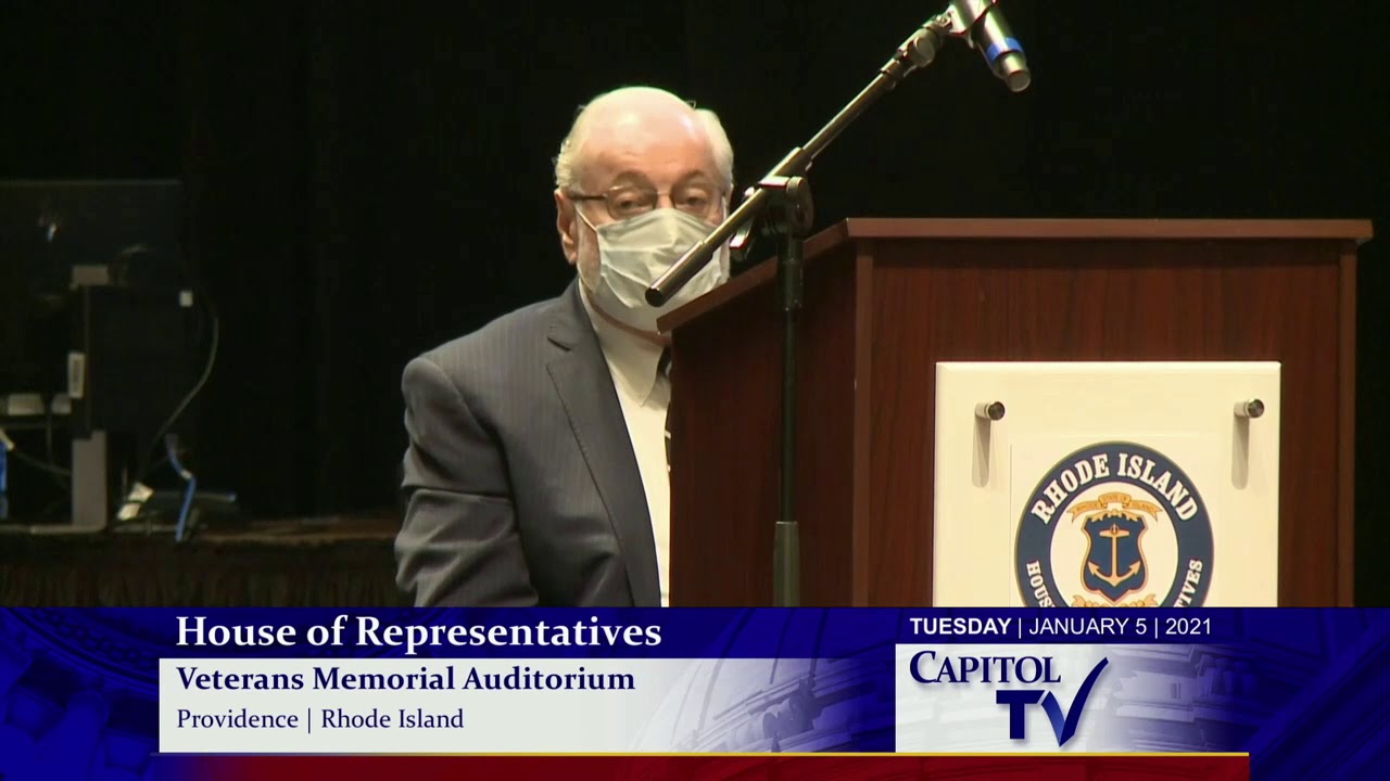 Francis McCabe Is Elected Clerk of the Rhode Island House of Representatives at First 2021 Meeting