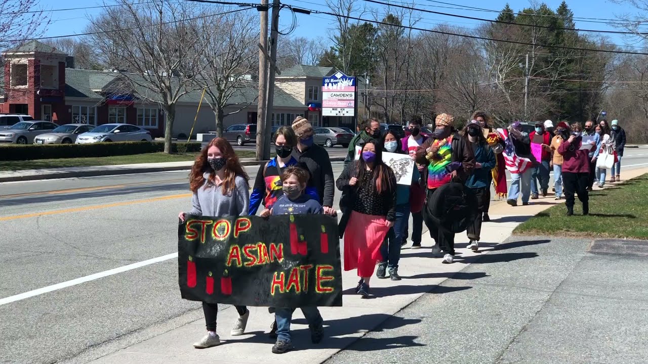 Anti Asian Hate Rally in South Kingstown 06   HD 1080p