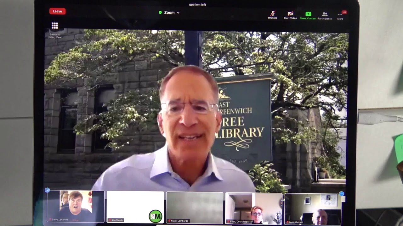 East Greenwich Council President Mark Schwager Testifies Against Proposed MedRecyclerRI Facility