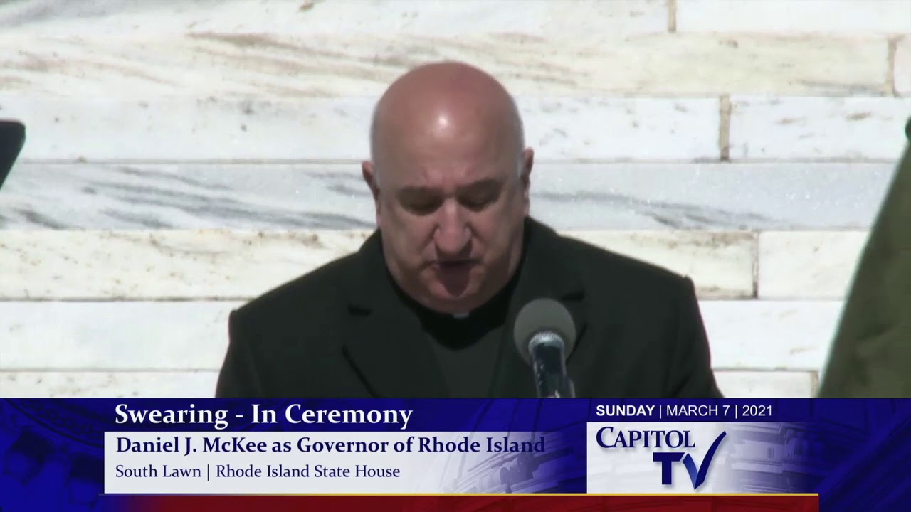 Performance and Benediction as Daniel McKee Is Sworn in as Governor of Rhode Island
