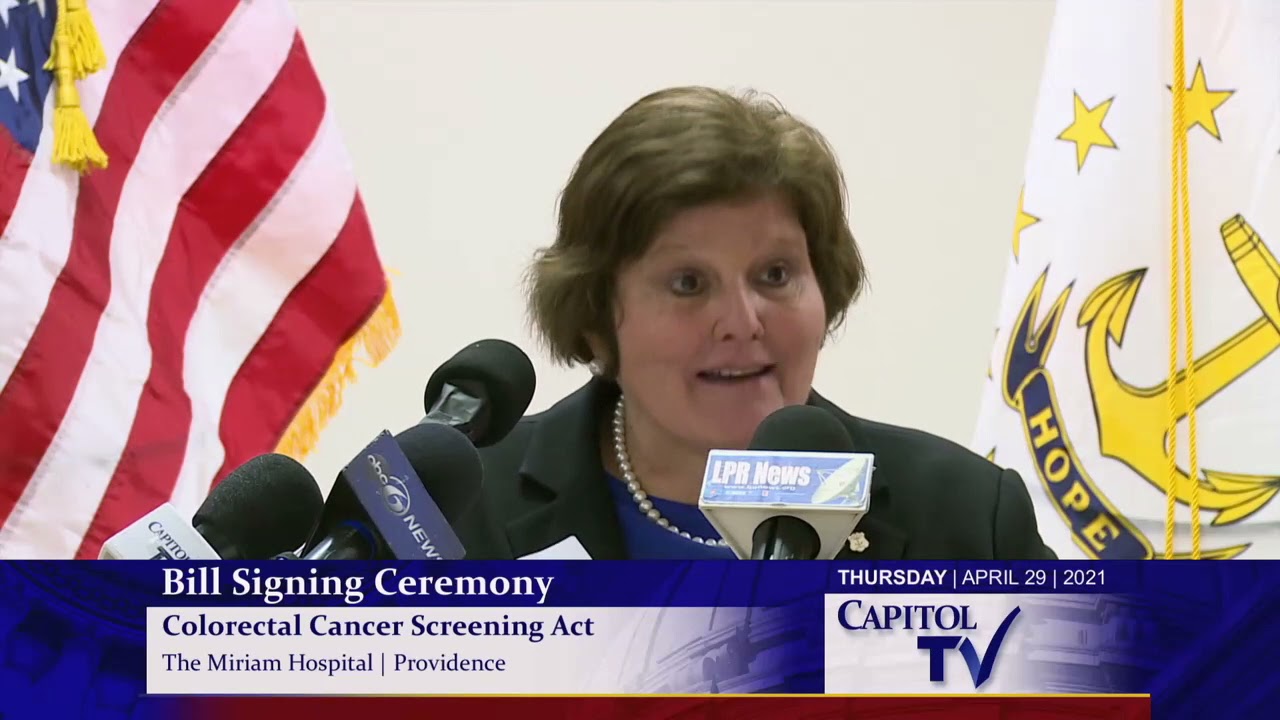2021 04 29 Bill Signing Ceremony   Colorectal Cancer Screening Act