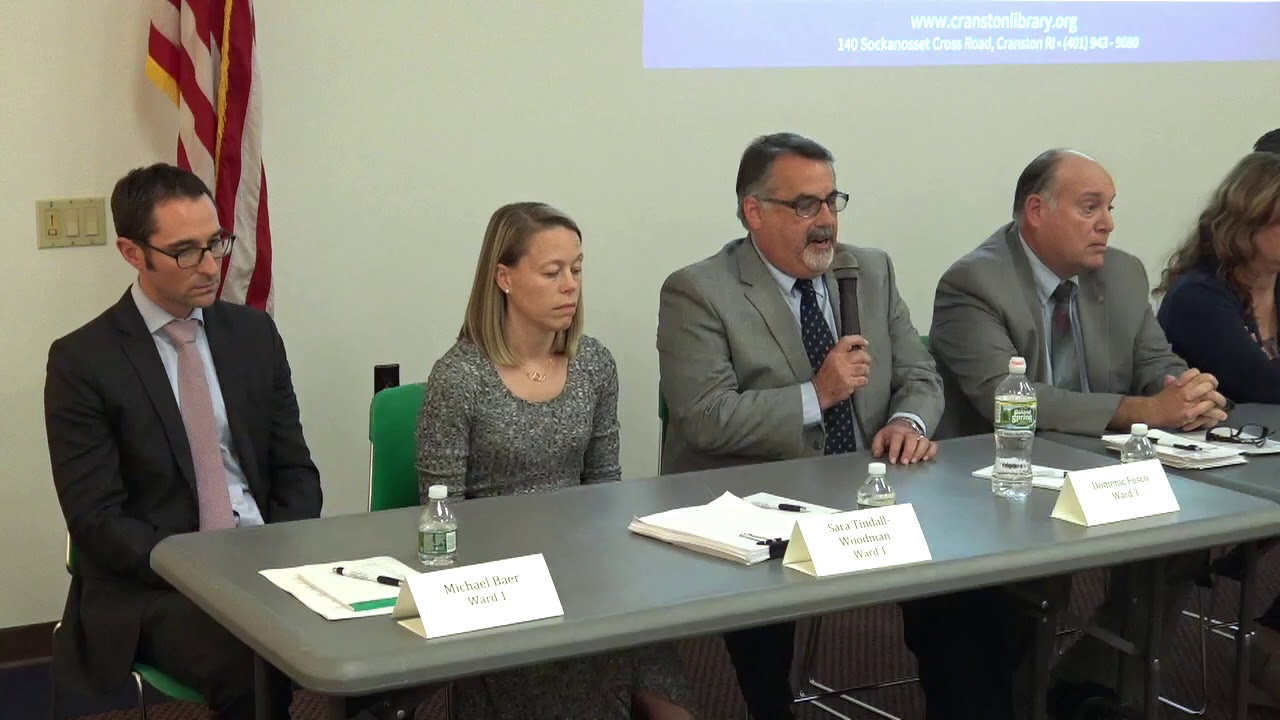 2018-10-25 Cranston School Committee Forum 10