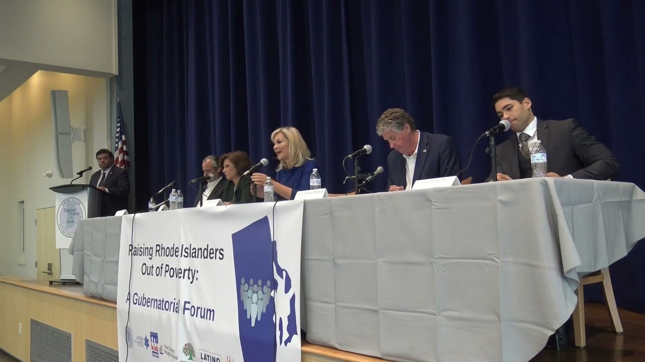RI Gubernatorial Election Poverty Forum Closing Statement 01