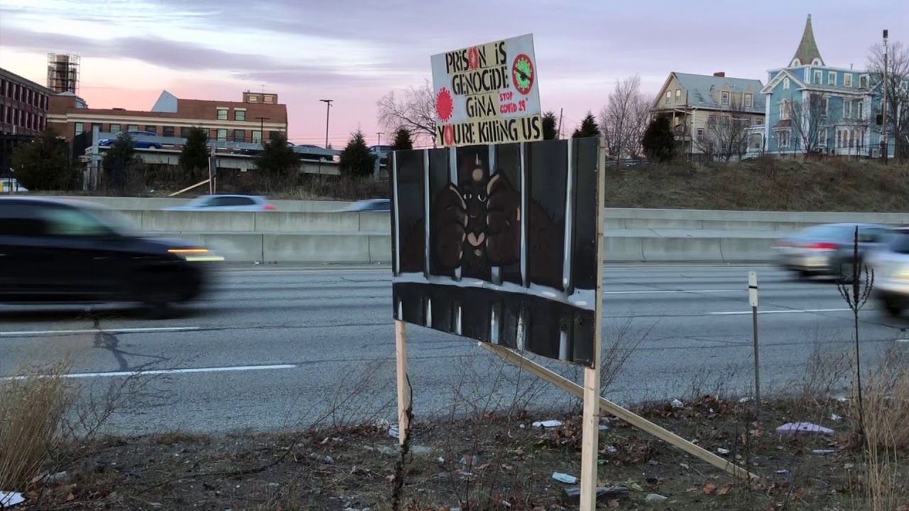 "Gina You're Killing Us": Sign About RI Governor Placed on the Highway in Providence
