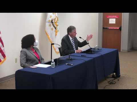 Richard Asinof questions Governor McKee on Rhode Island State Recovery Program cuts