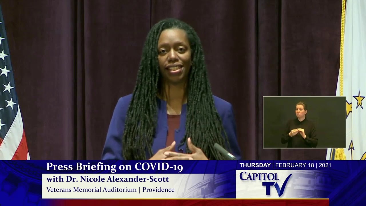 February 18th Covid-19 Press Briefing in Rhode Island